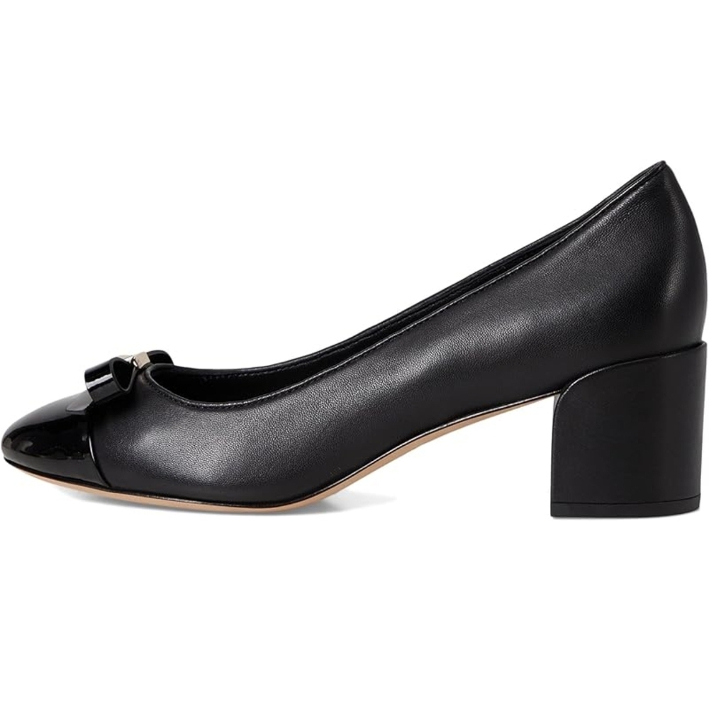 NEW Kate Spade Black Deco Bow Ballet Pumps - Picture 5 of 13